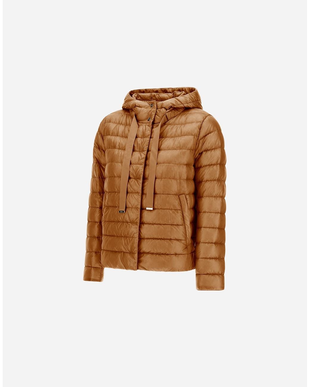 Herno Brown Nylon Ultralight Jacket