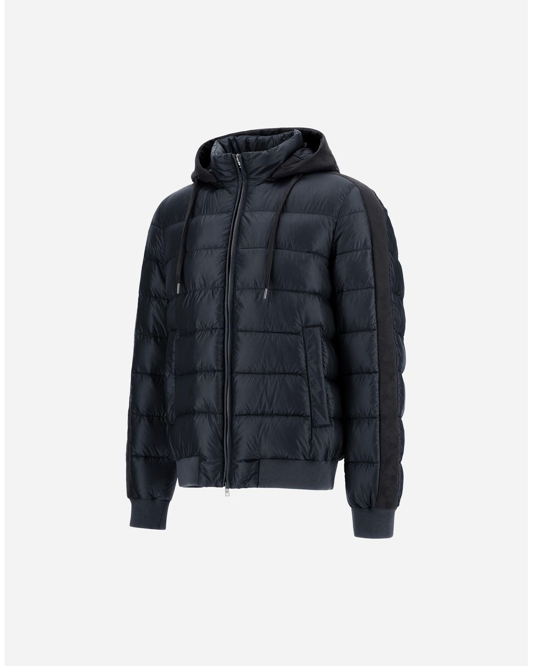 Herno Blue Resort Bomber Jacket for men