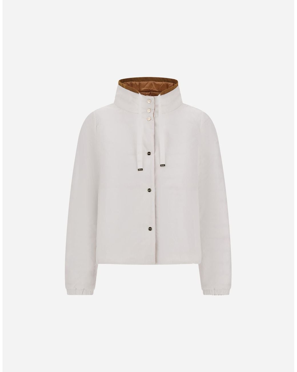 Herno White Cape