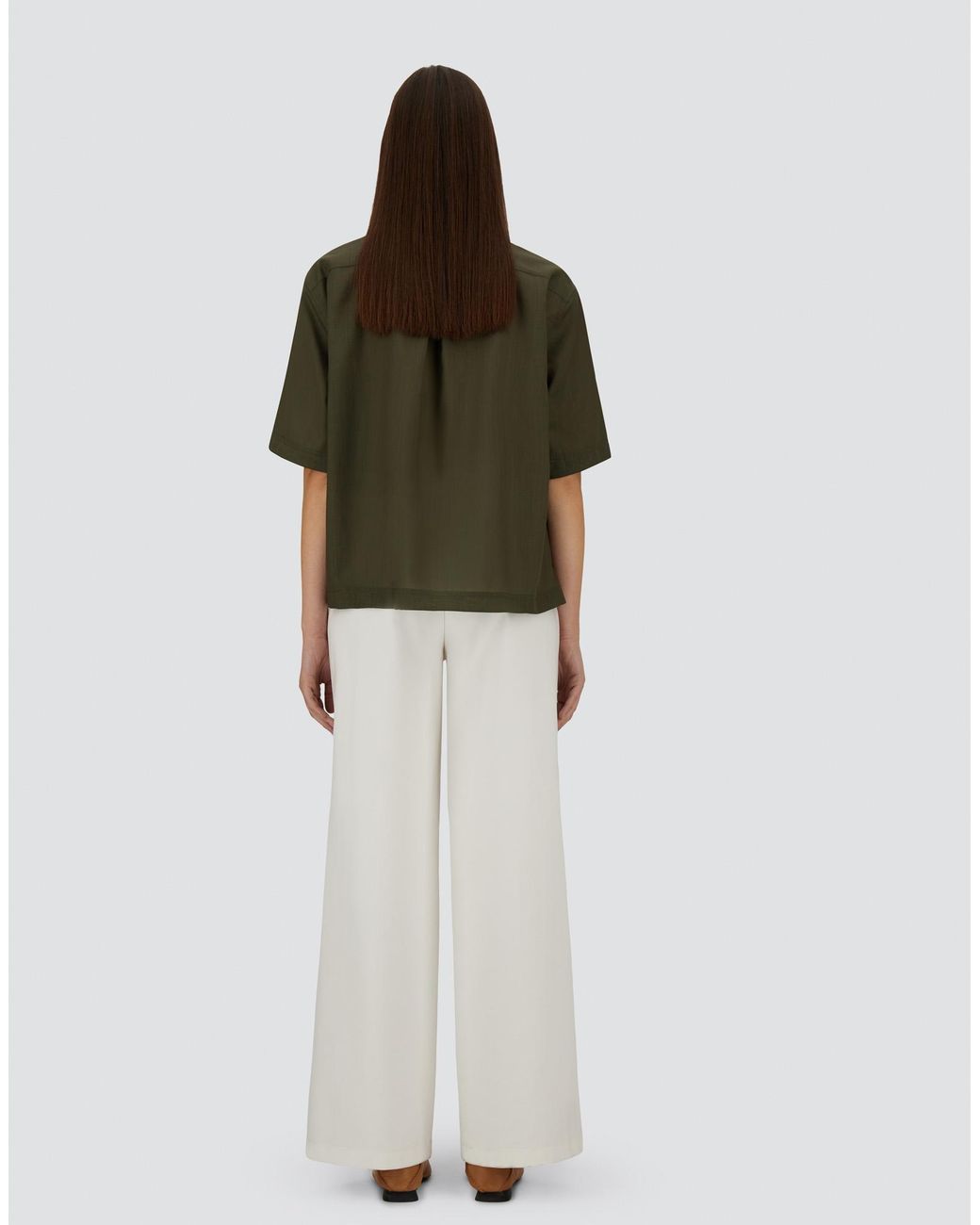 Herno Green Short-Sleeved Shirt