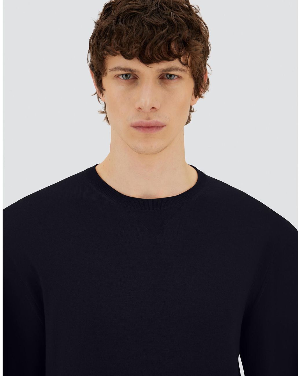 Herno Blue Resort Sweater for men