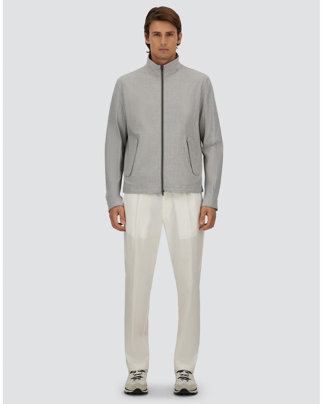 Herno Gray Jacket for men