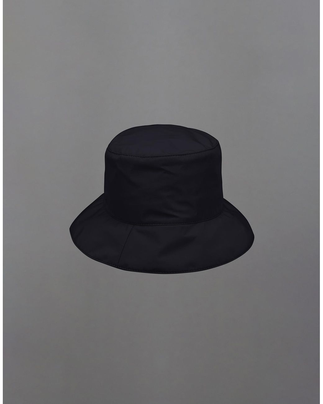 Herno Black Laminar Hat
