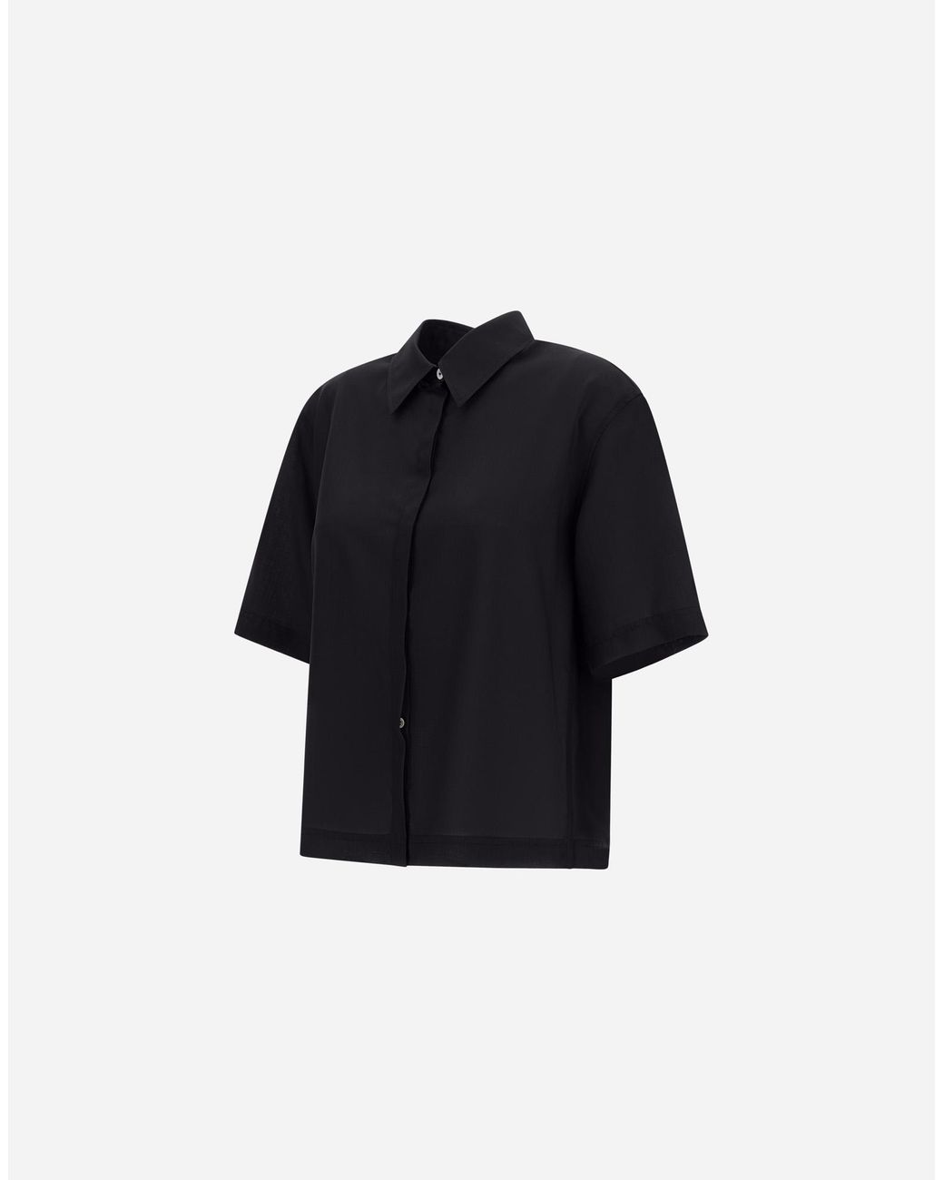 Herno Blue Short-Sleeved Shirt