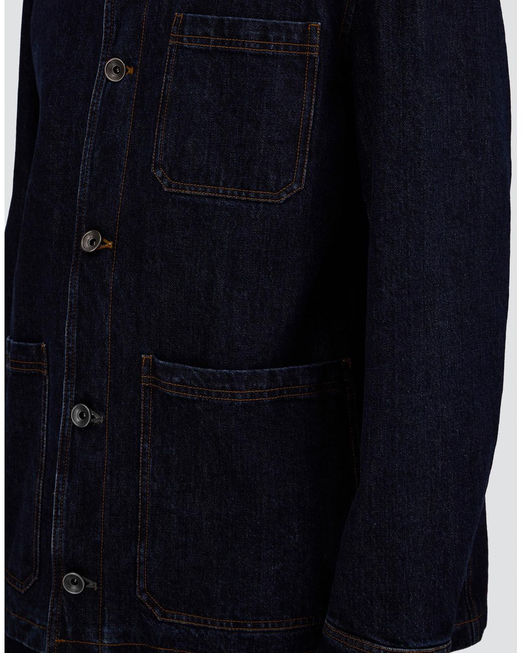 Herno Blue Denim Jacket for men