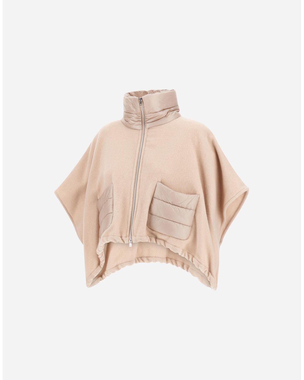 Herno Natural Resort Short Poncho