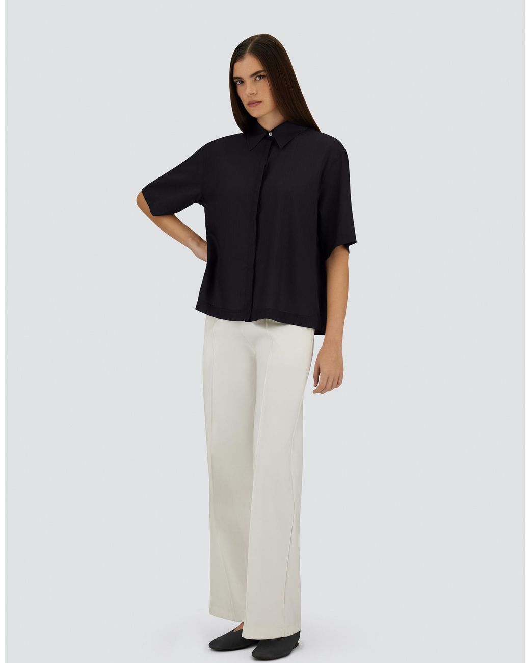 Herno Blue Short-Sleeved Shirt