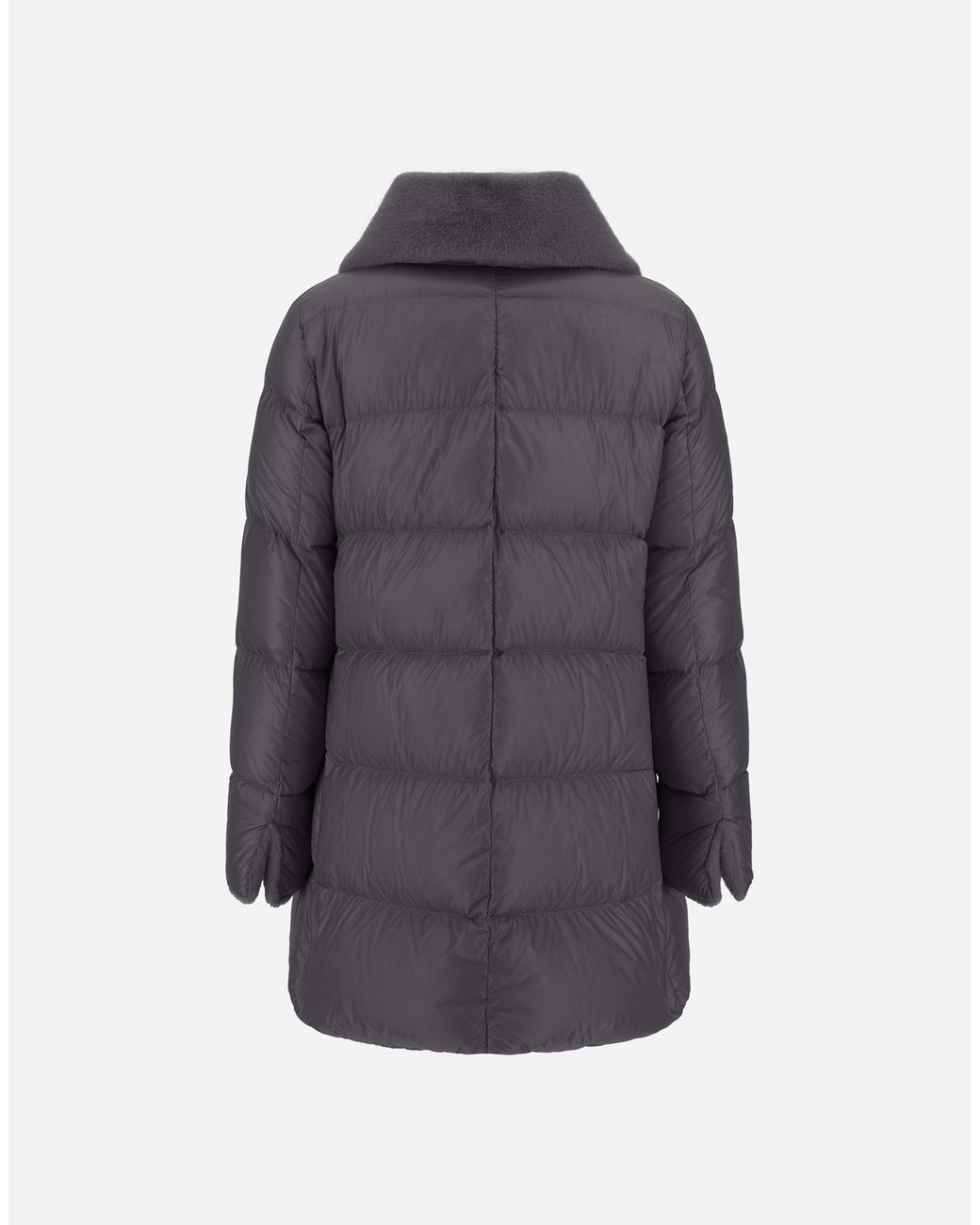 Herno Gray A-Shape Jacket