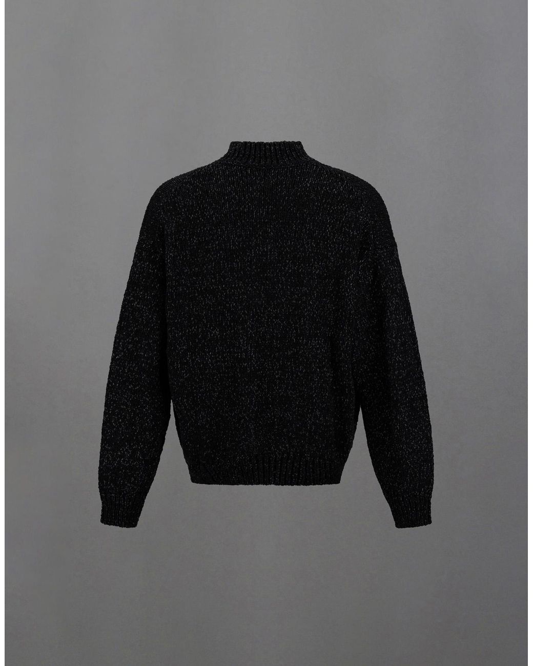Herno Black Laminar Sweater