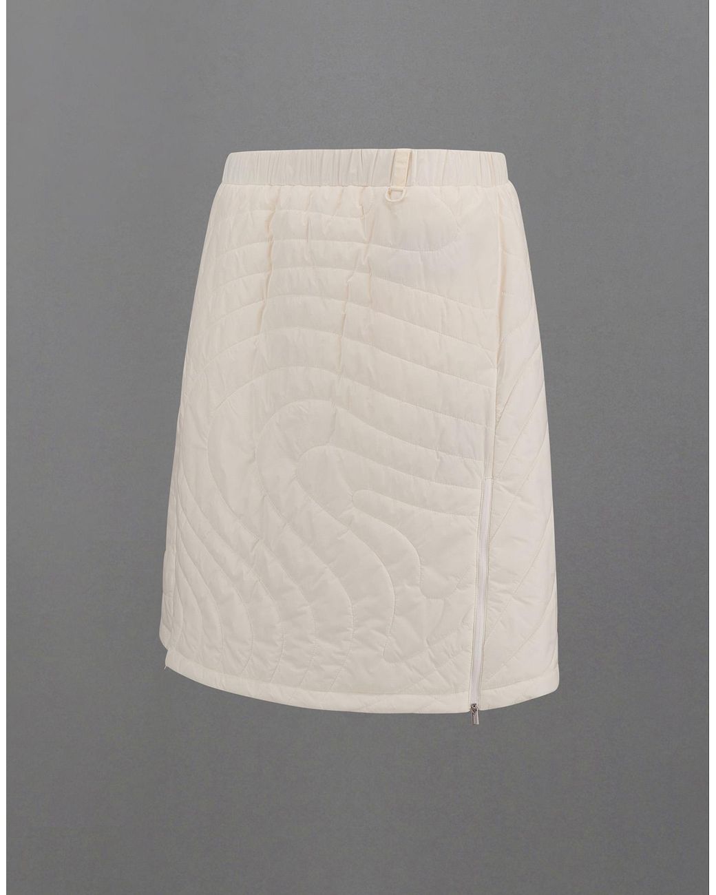 Herno Gray Laminar Skirt