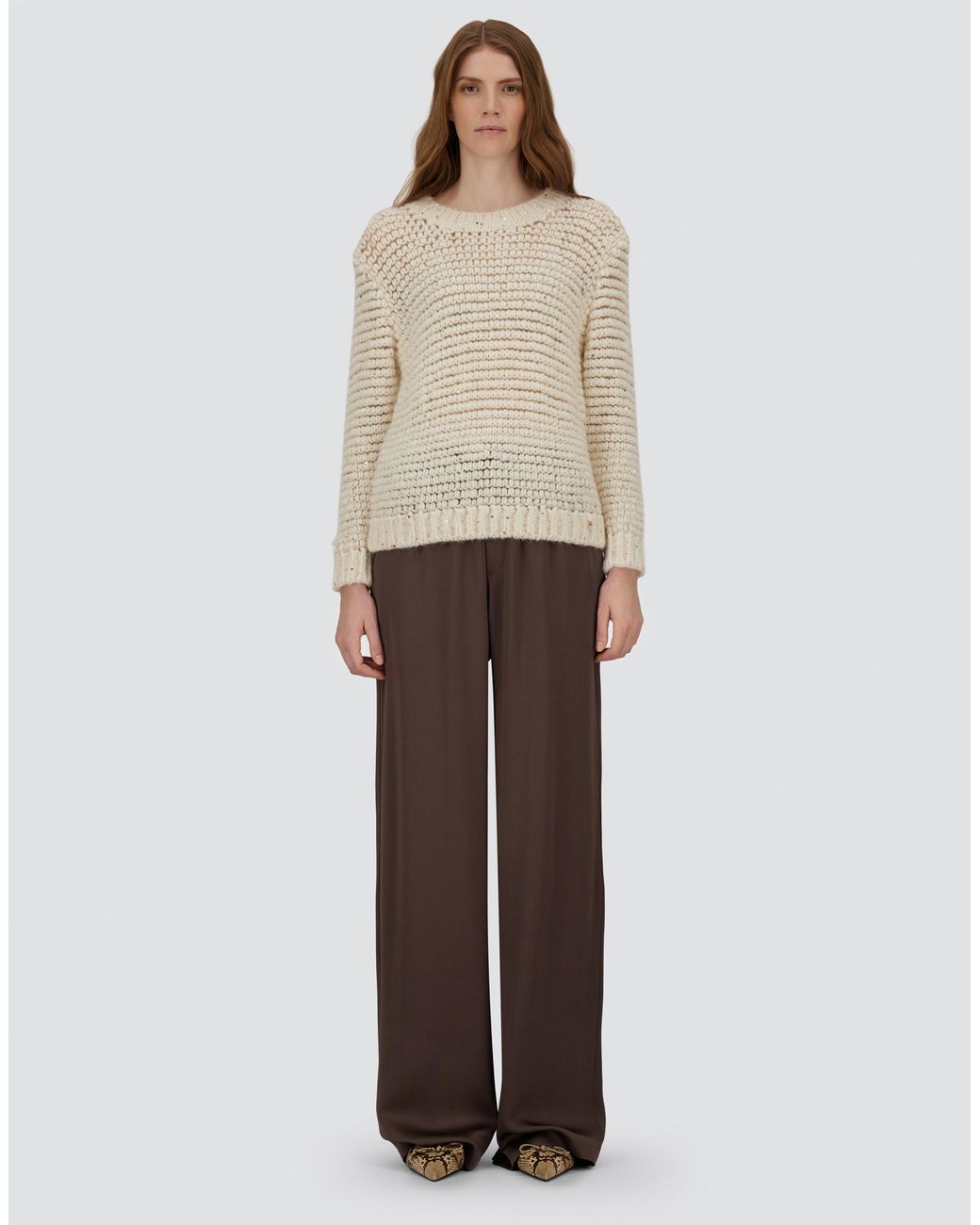 Herno White Resort Sweater