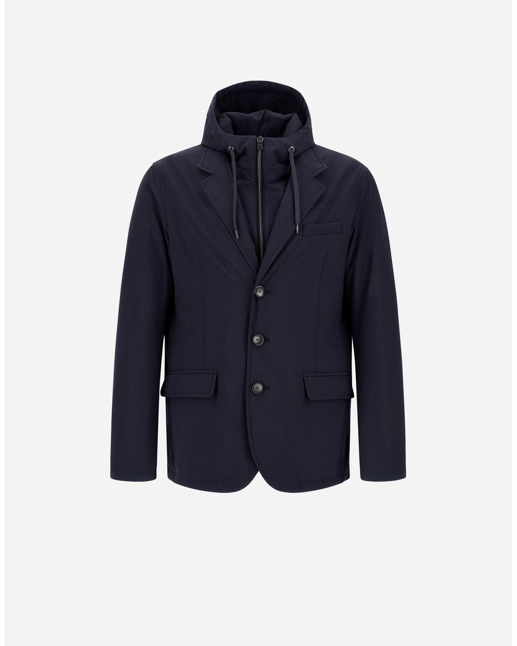 Herno Blue Resort Blazer for men