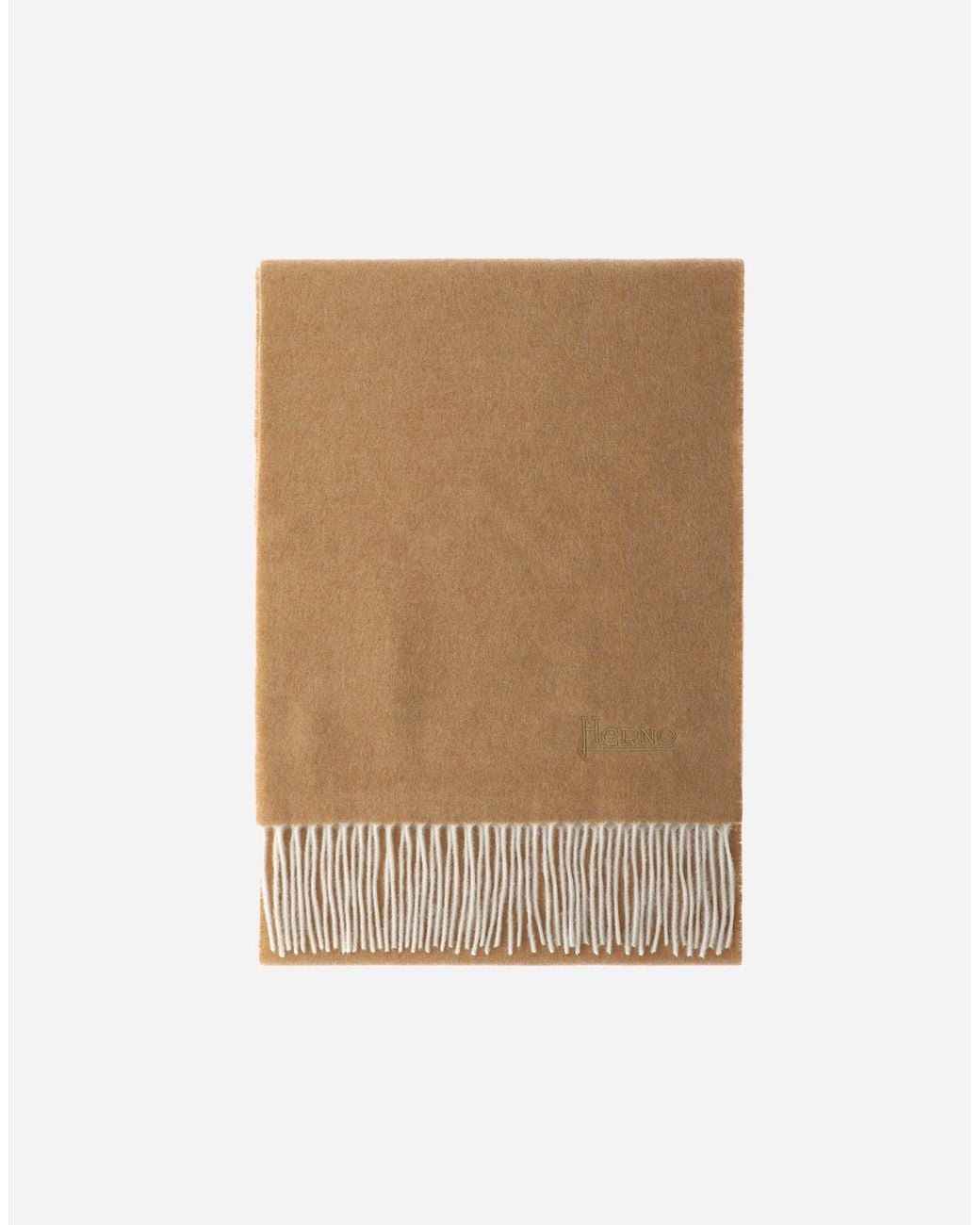 Herno Natural Scarf for men