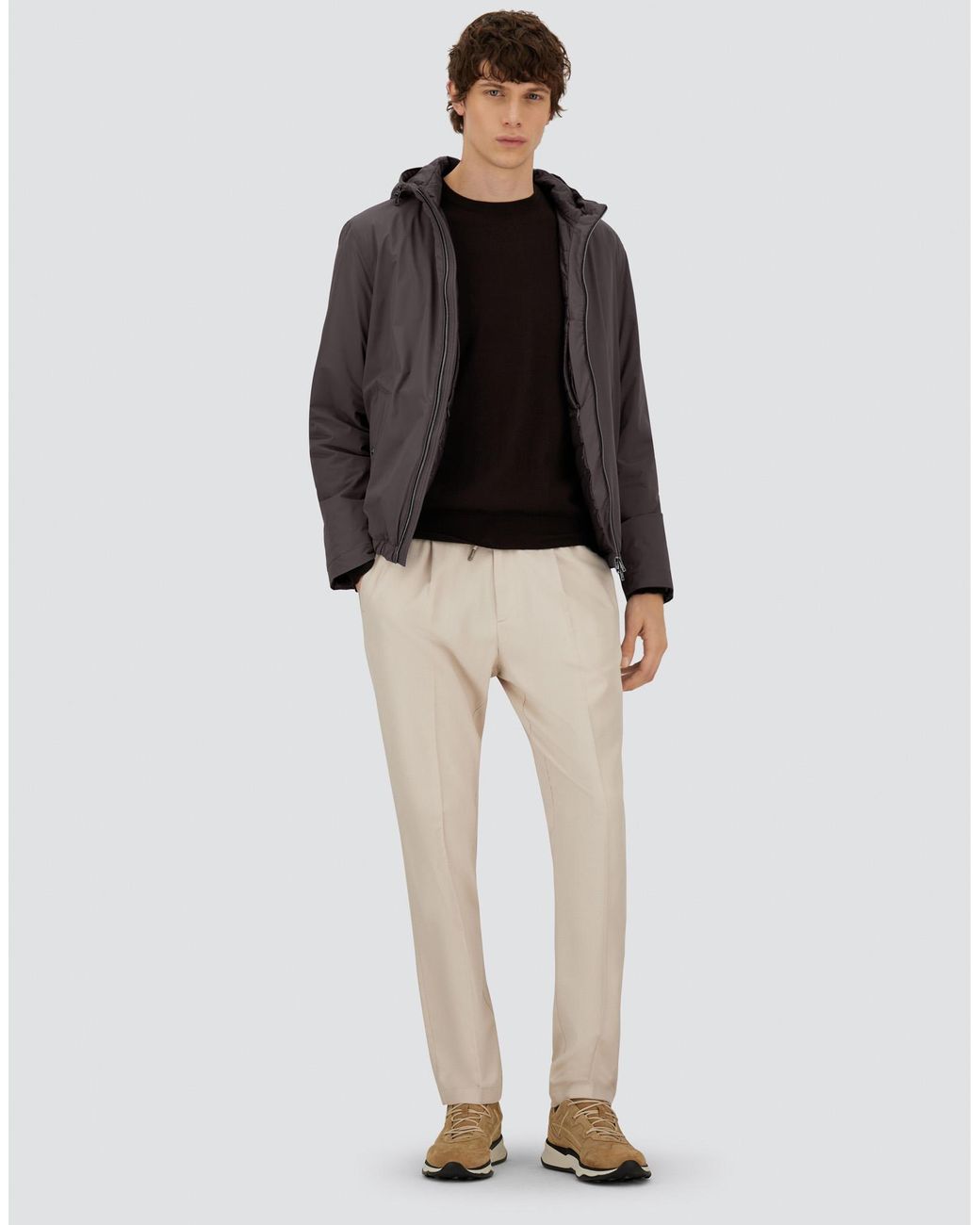 Herno Black Resort Sweater for men