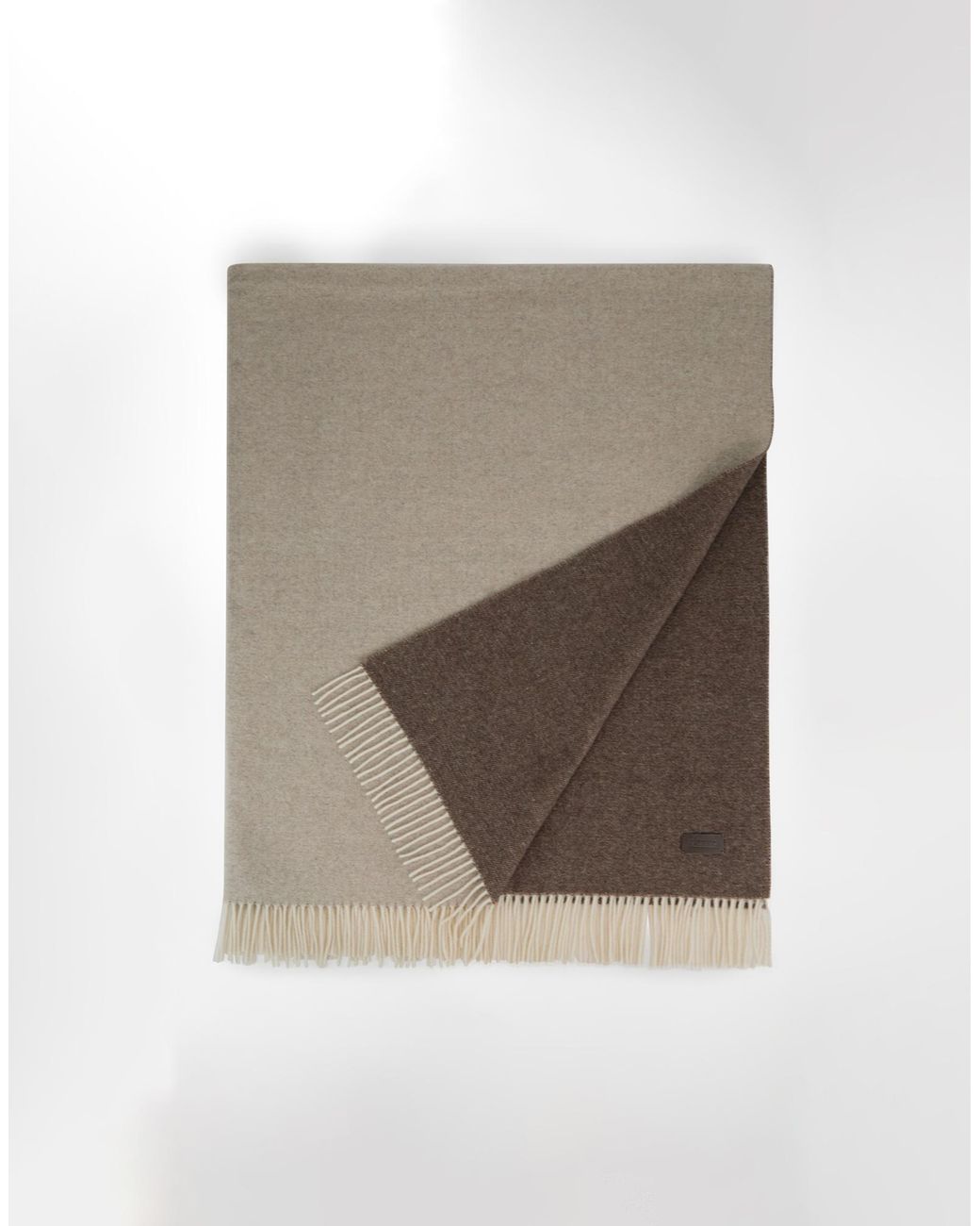 Herno Multicolor Habita Double-Sided Wool And Cashmere Blanket