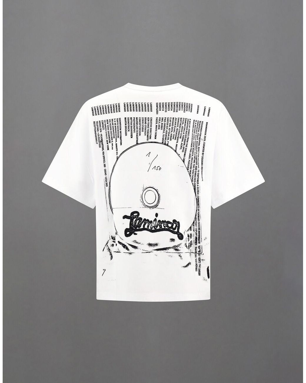 Herno Gray Laminar Compact Jersey T-Shirt