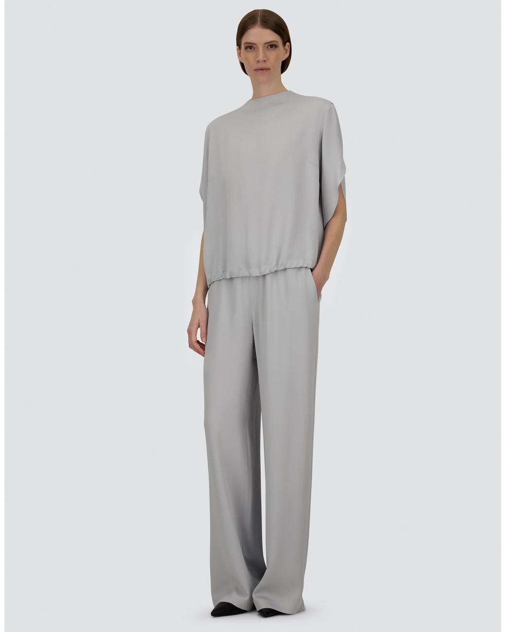 Herno Gray Resort Trousers