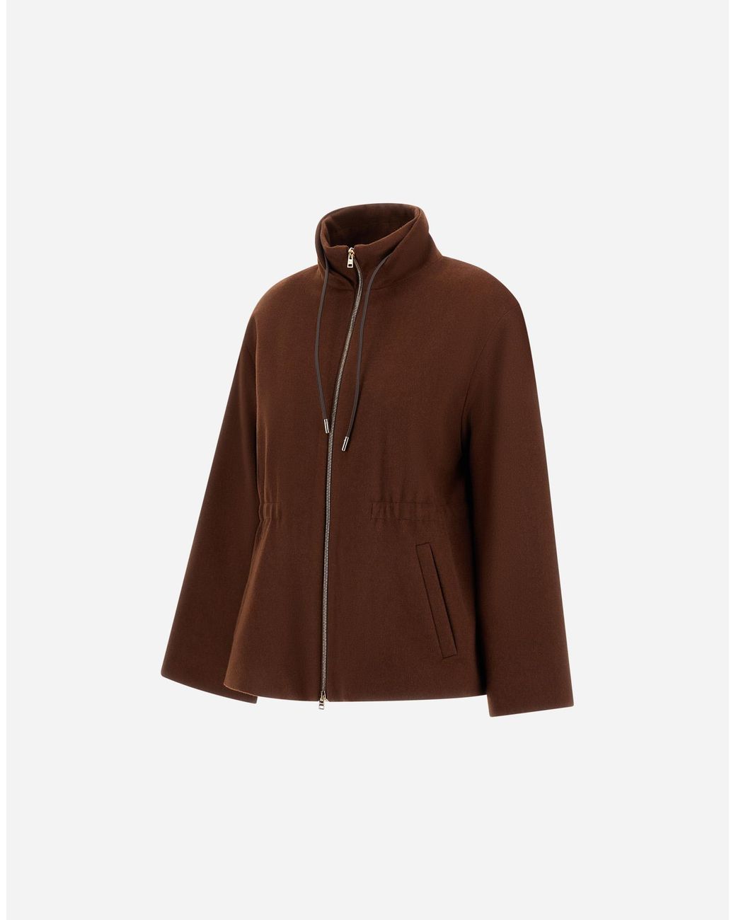 Herno Brown Baby Camel Jacket