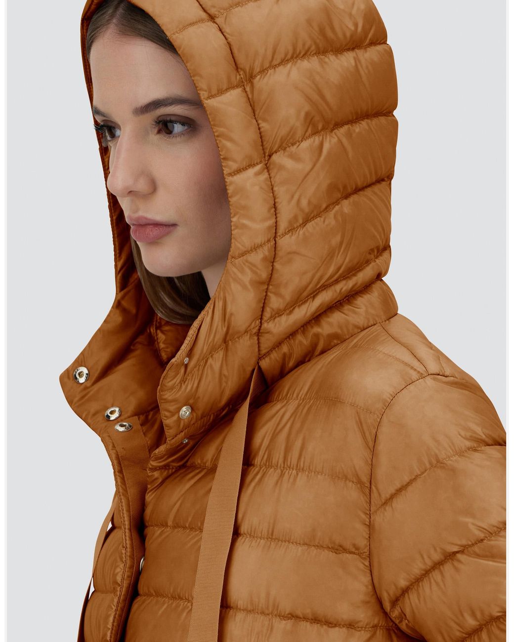 Herno Brown Nylon Ultralight Jacket