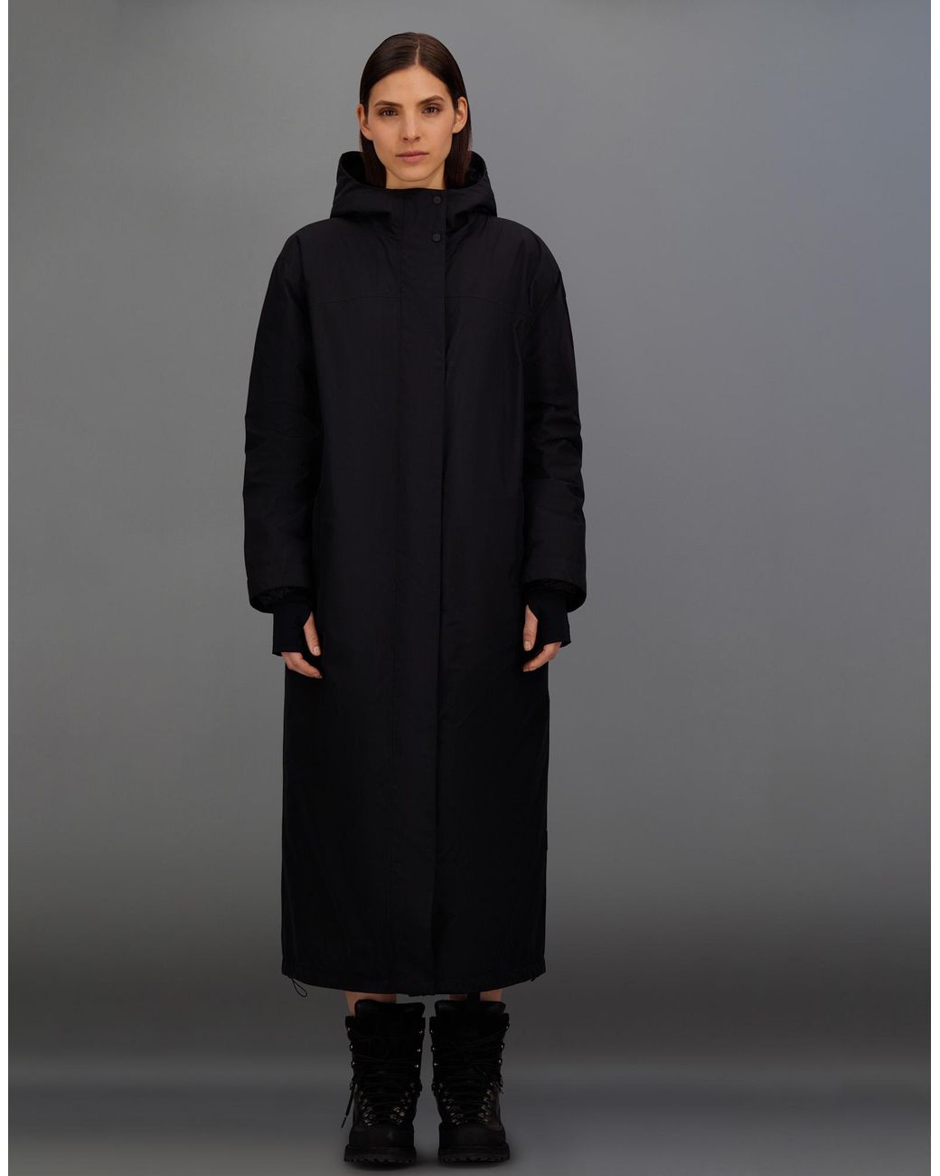 Herno Black Laminar Parka
