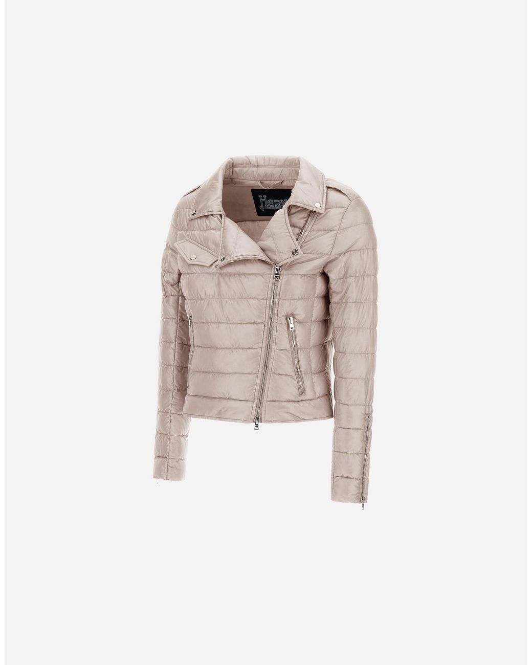 Herno White Bomber Jacket