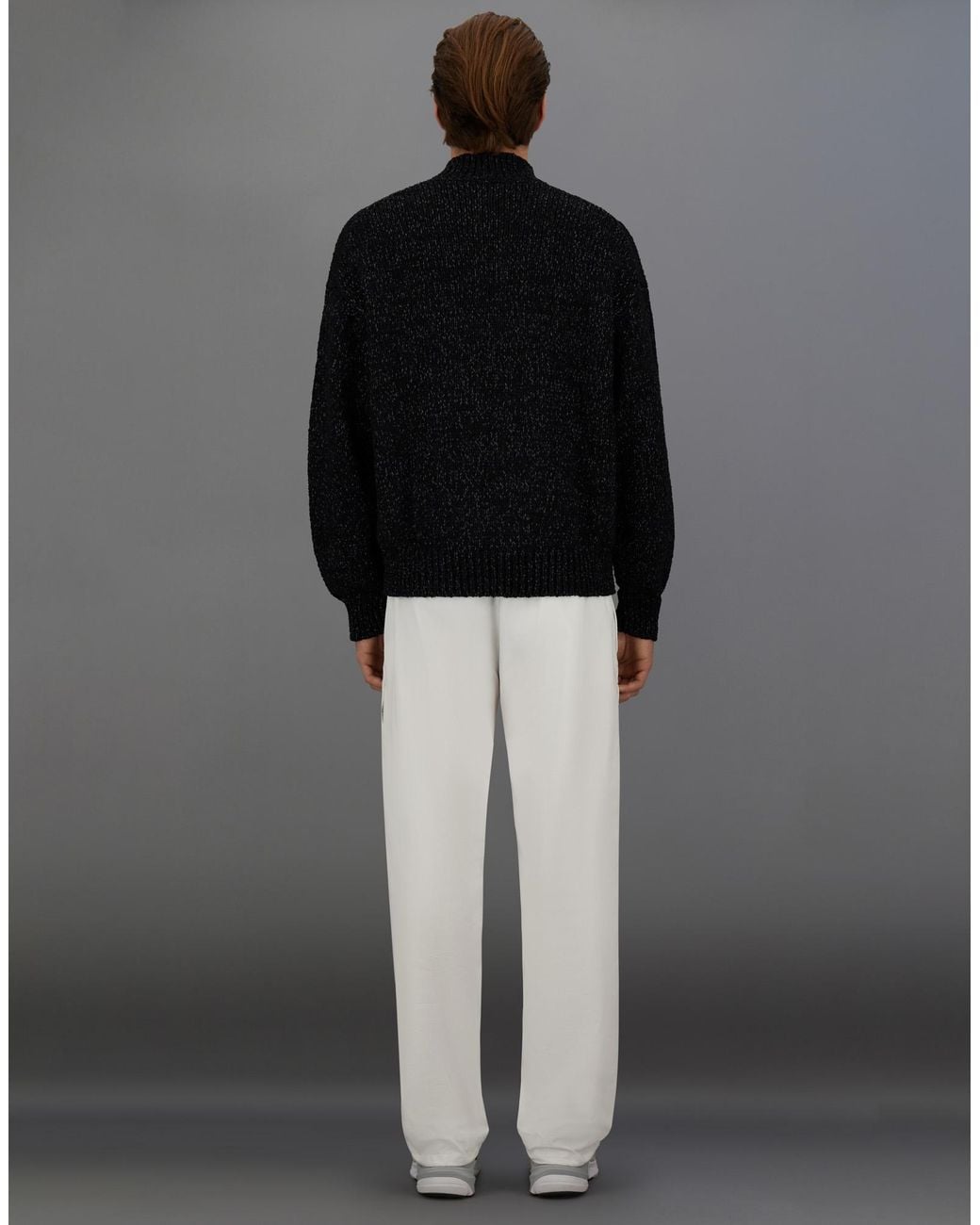 Herno Black Laminar Sweater