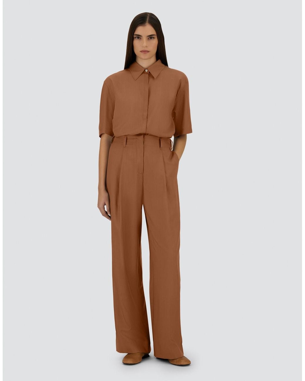Herno Brown Trousers