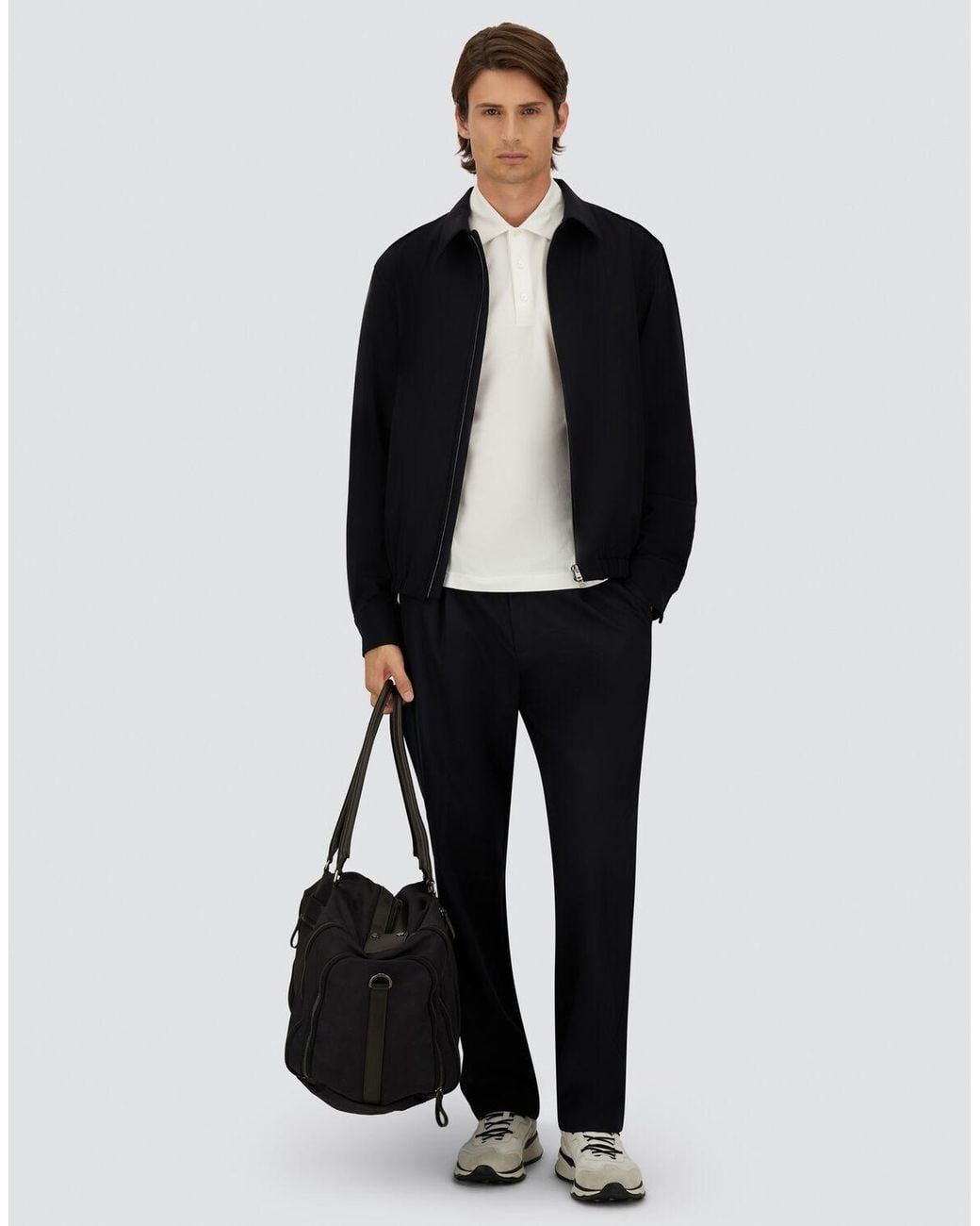 Herno Blue Shacket for men