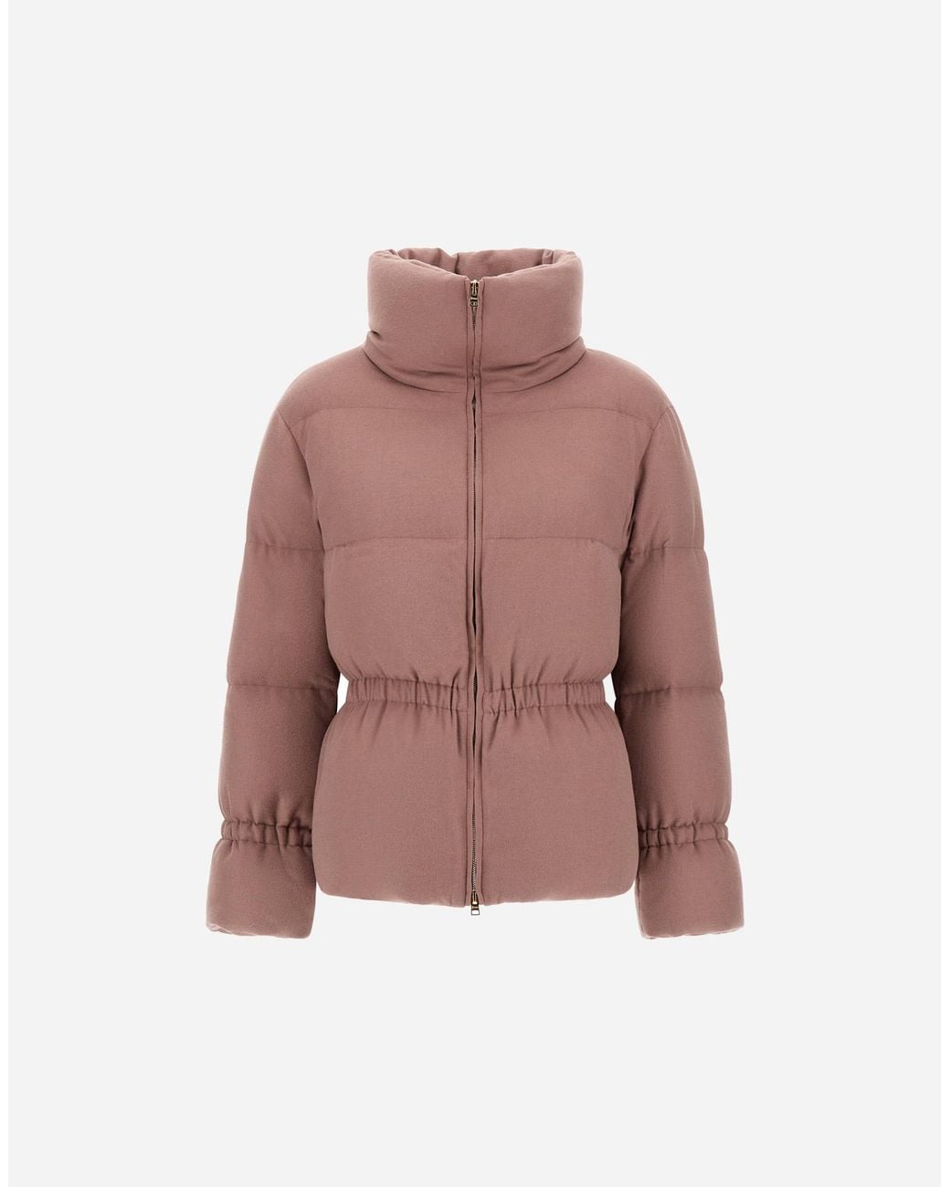 Herno Pink Cashmere And Silk Jacket