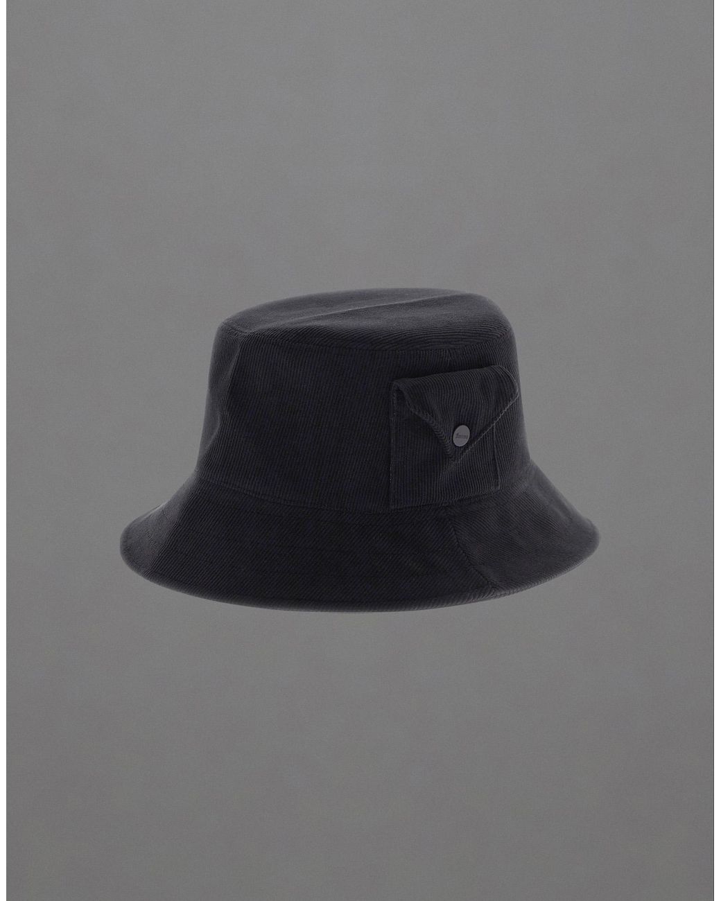 Herno Gray Laminar Bucket Hat