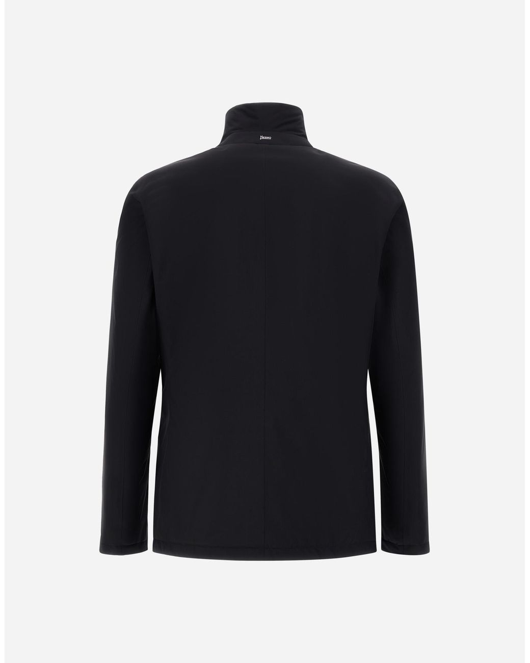 Herno Blue Blazer With Bib for men