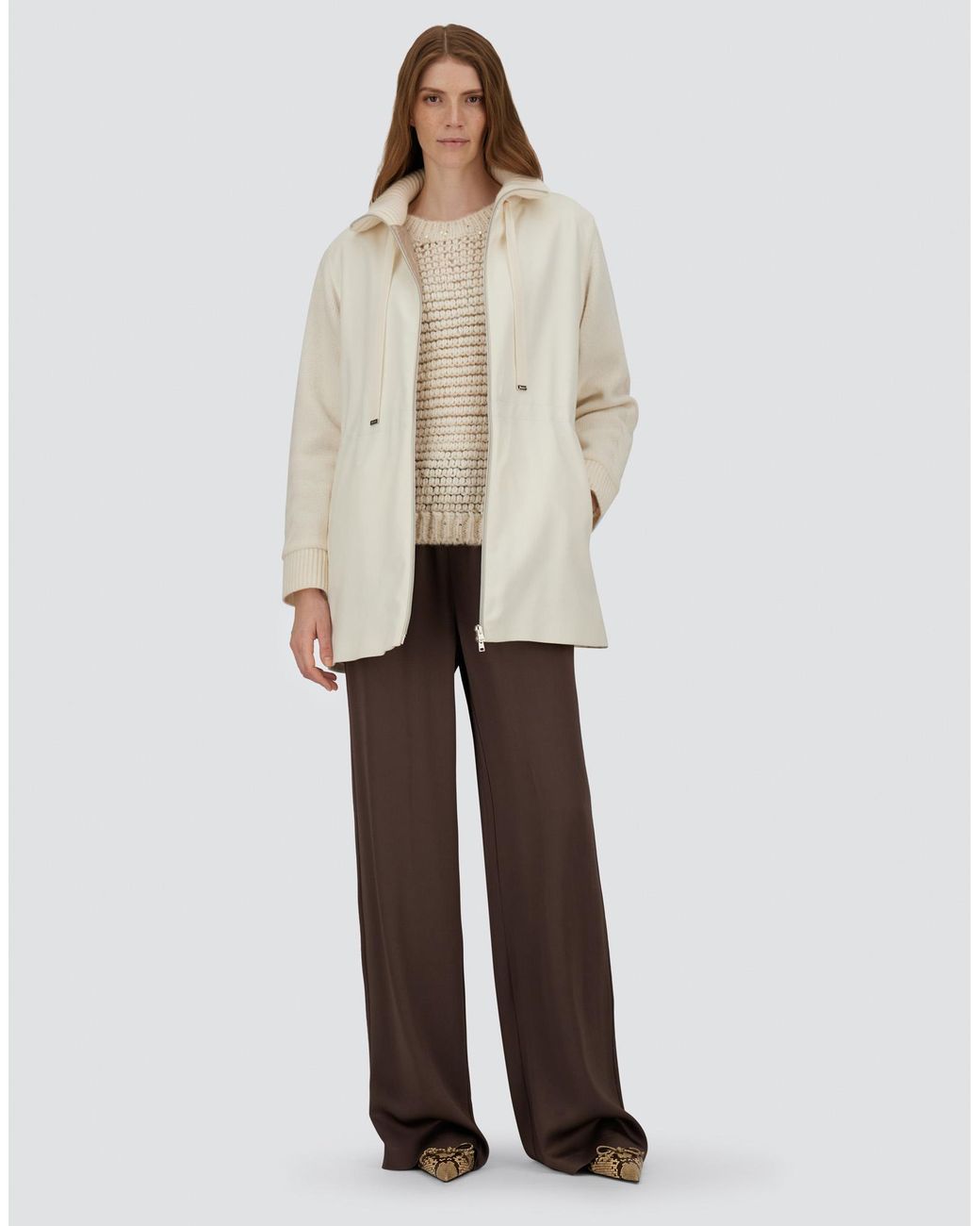 Herno White Resort Coat