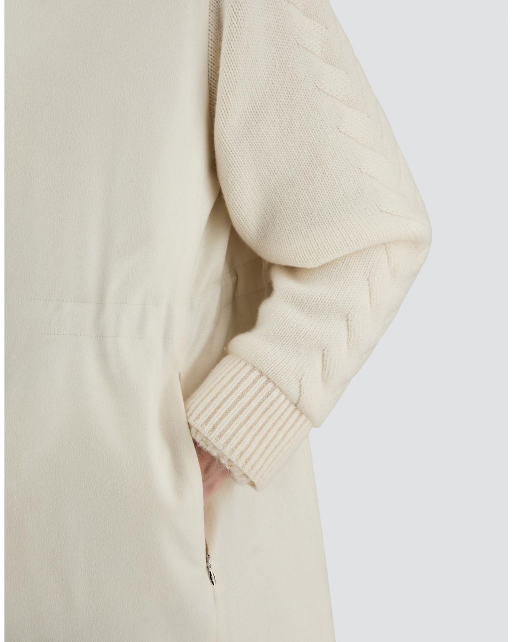 Herno White Resort Coat