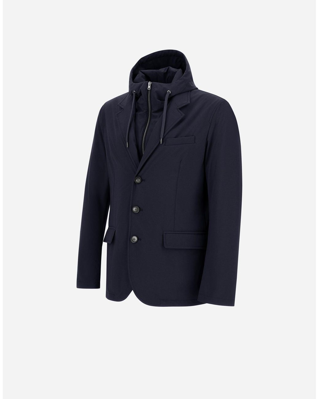 Herno Blue Resort Blazer for men