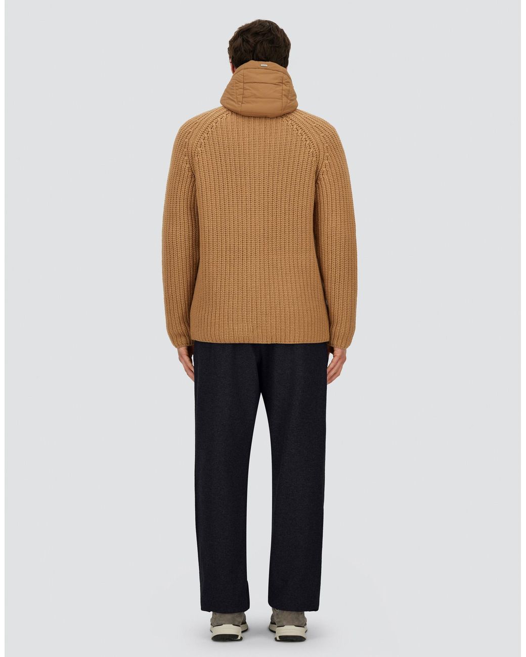 Herno Brown Cardigan for men