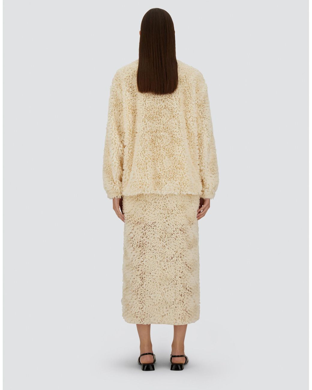 Herno White Skirt