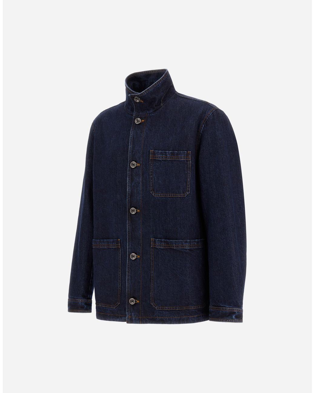 Herno Blue Denim Jacket for men