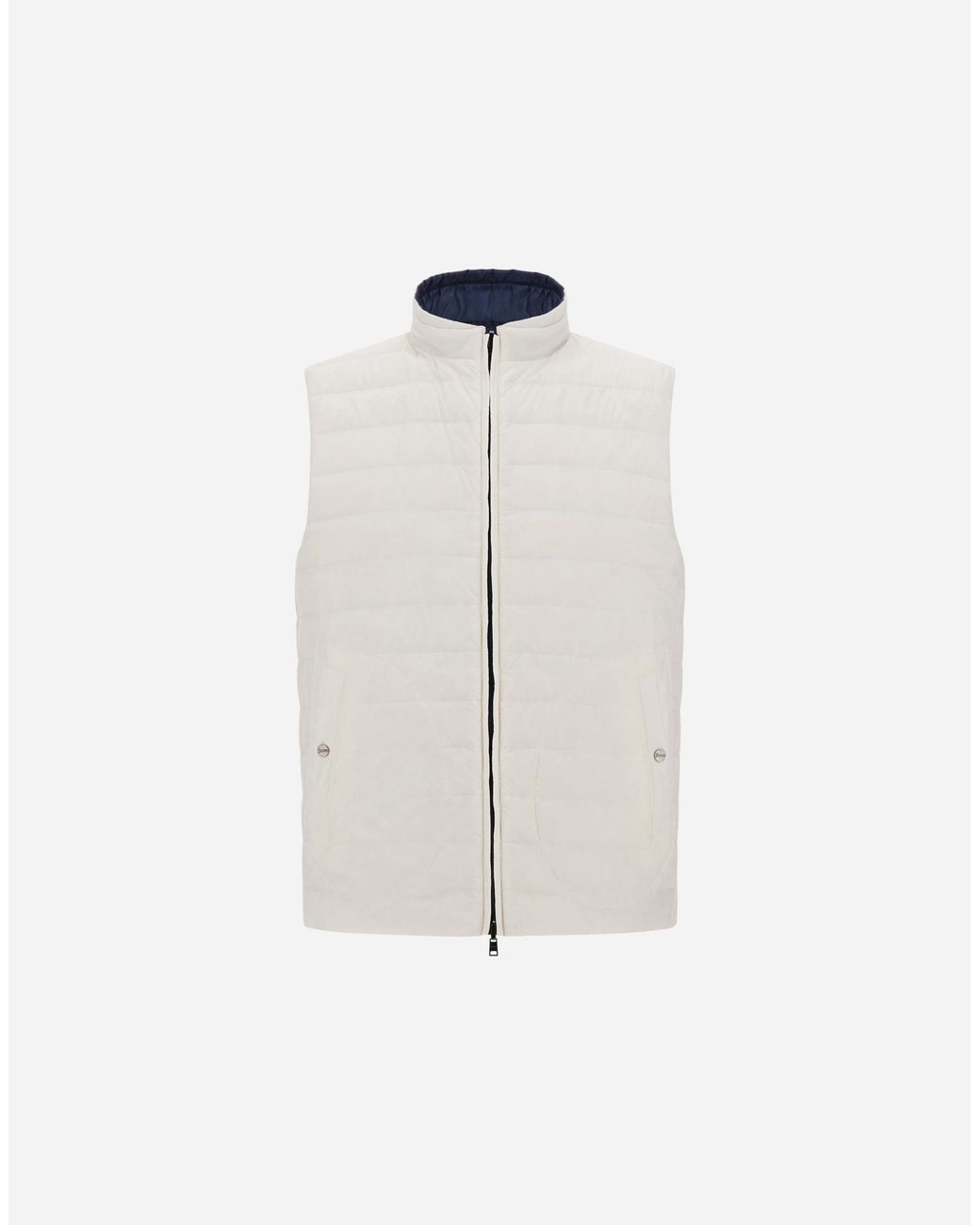 Herno Blue Vest for men