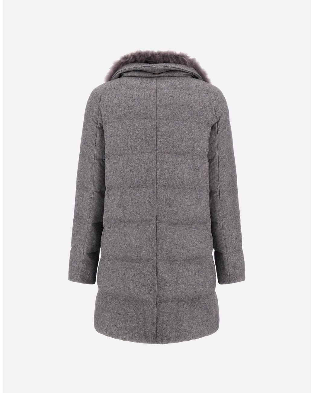 Herno Gray A-Shape Jacket