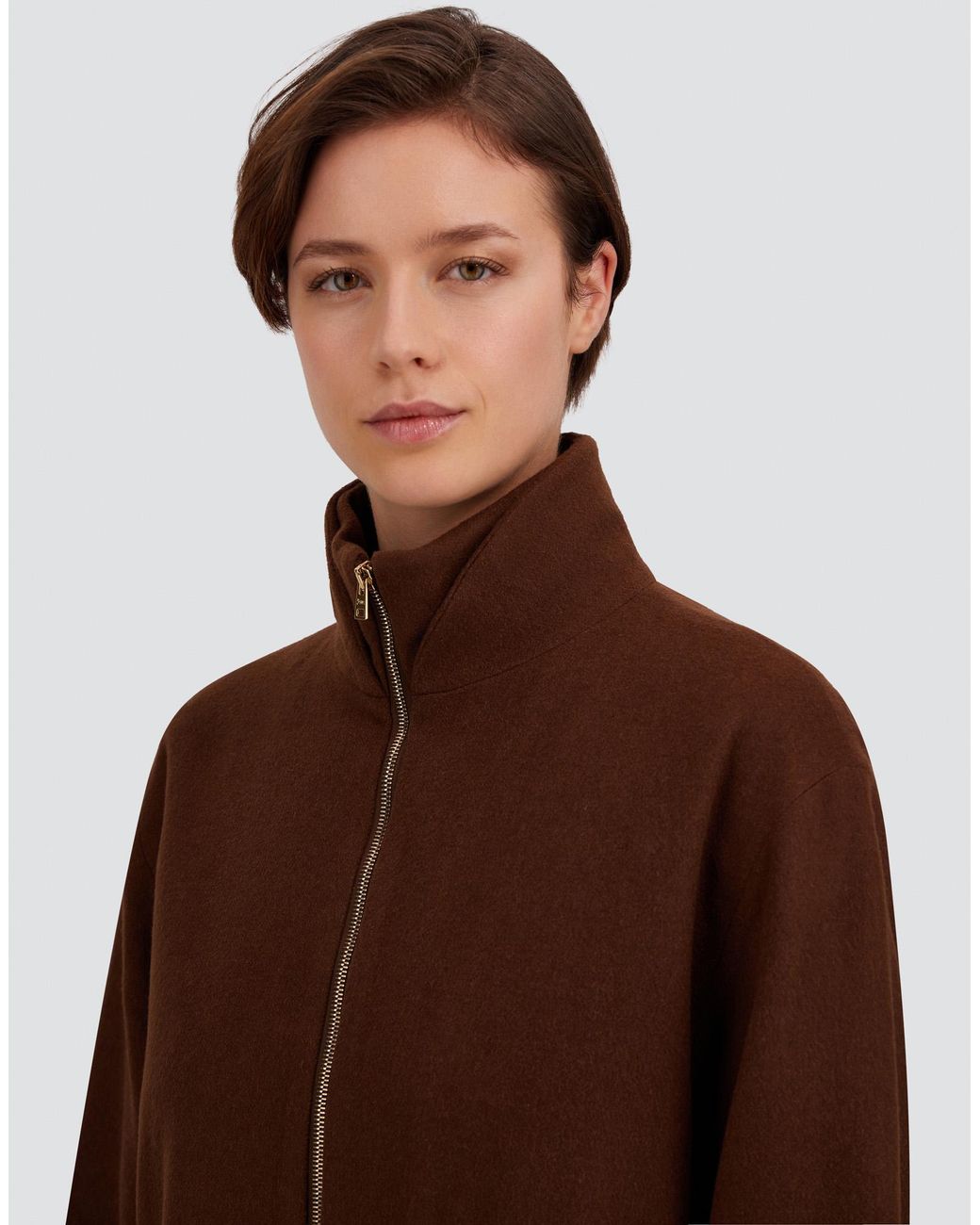 Herno Brown Baby Camel Jacket