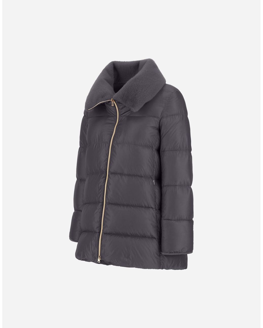 Herno Gray A-Shape Jacket