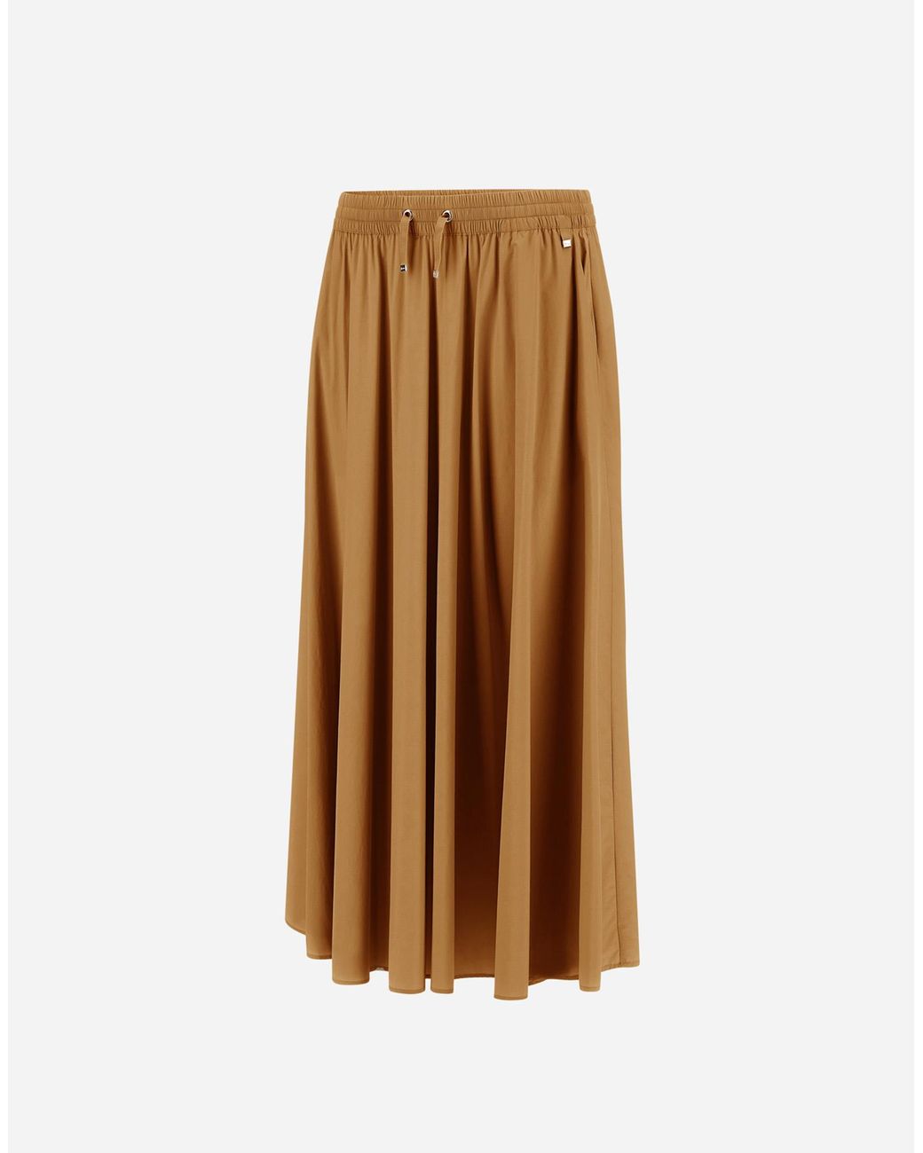 Herno Natural Light Nylon Stretch Skirt