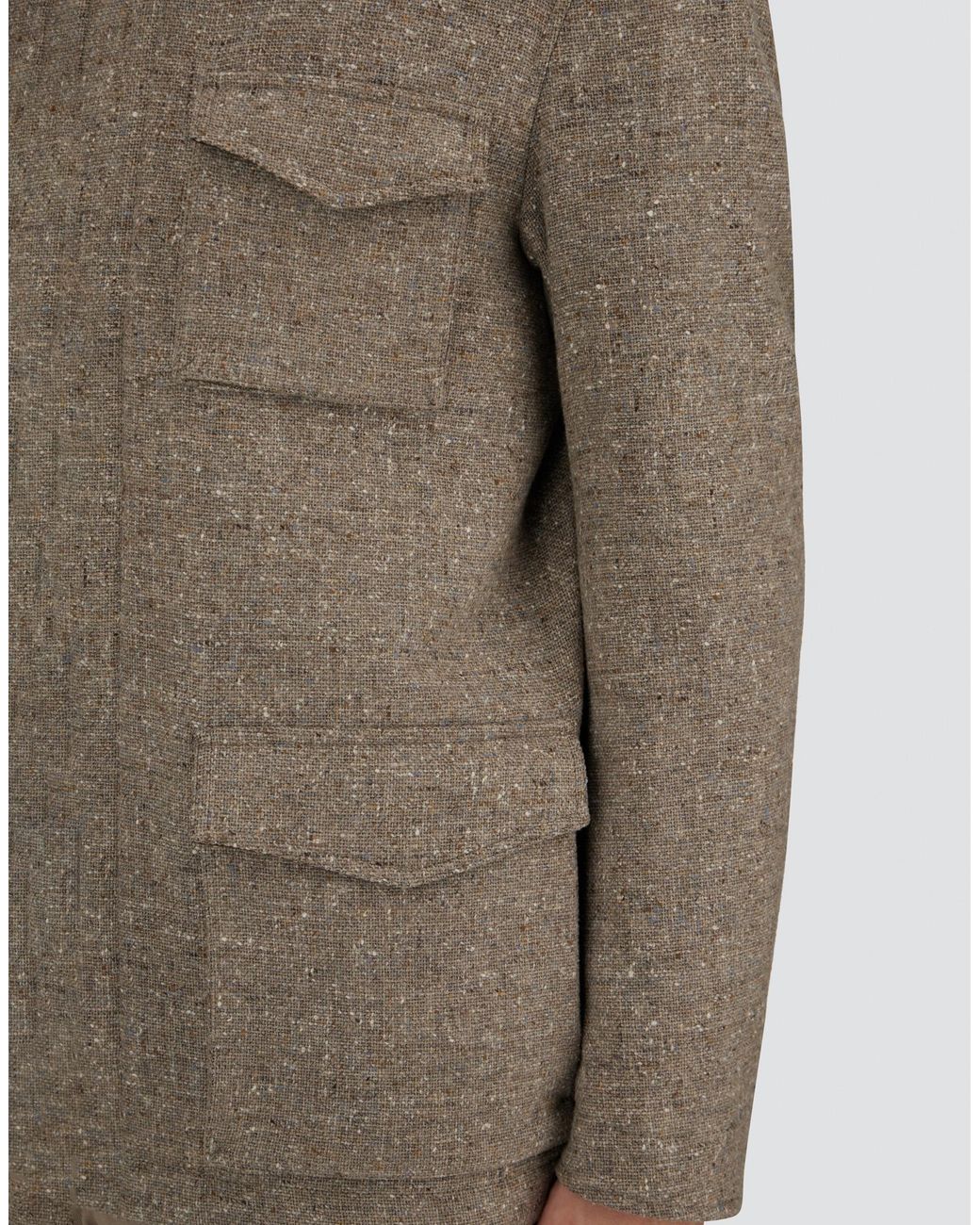 Herno Gray Resort Field Jacket for men
