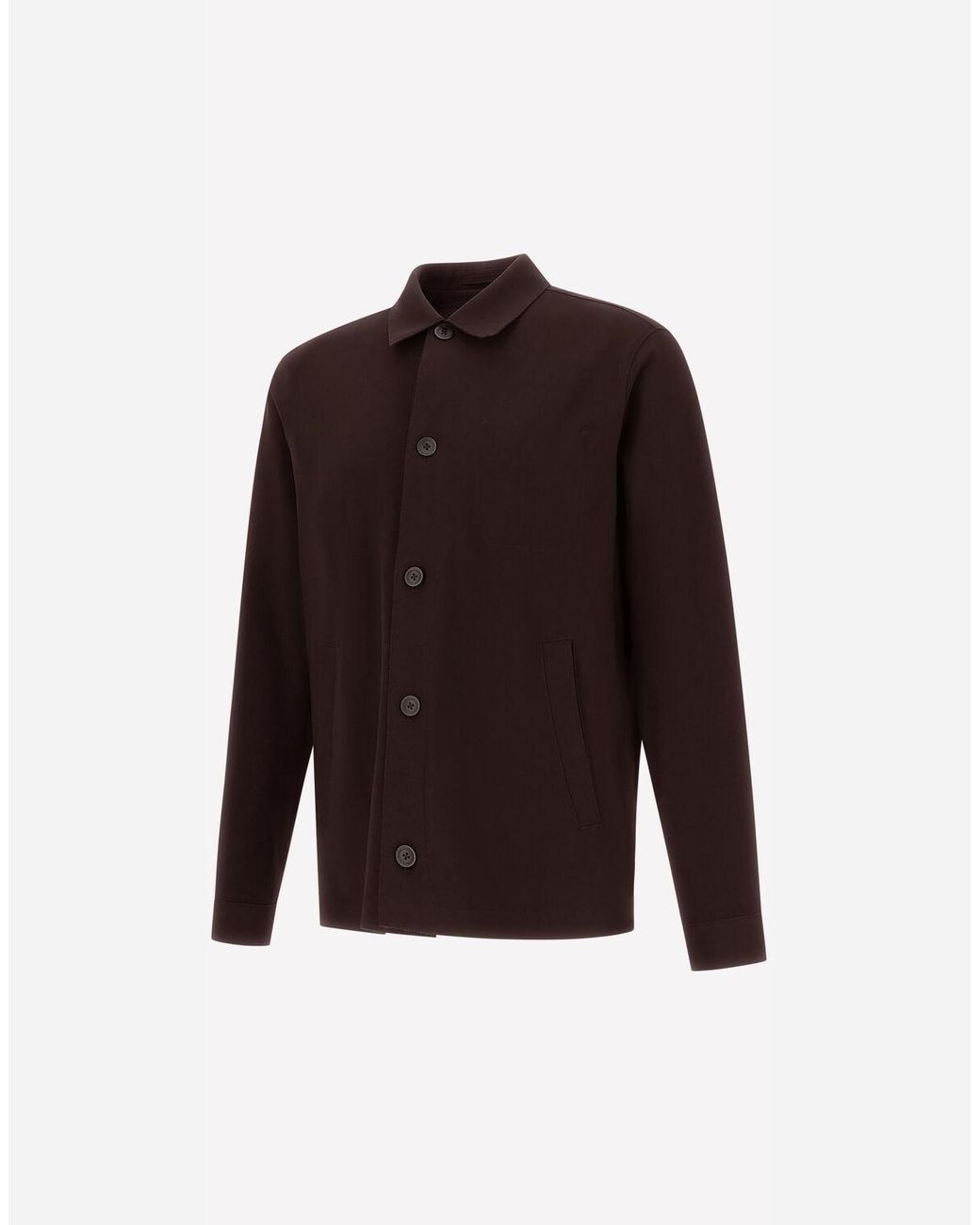 Herno Brown Shacket for men