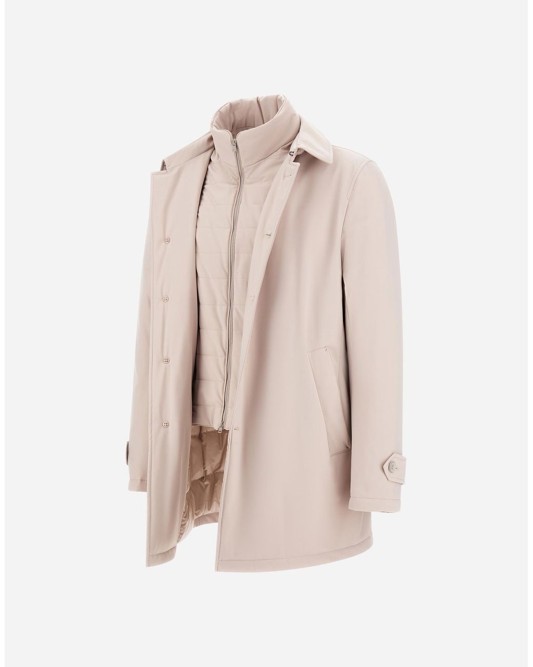 Herno Natural Trench Coat for men