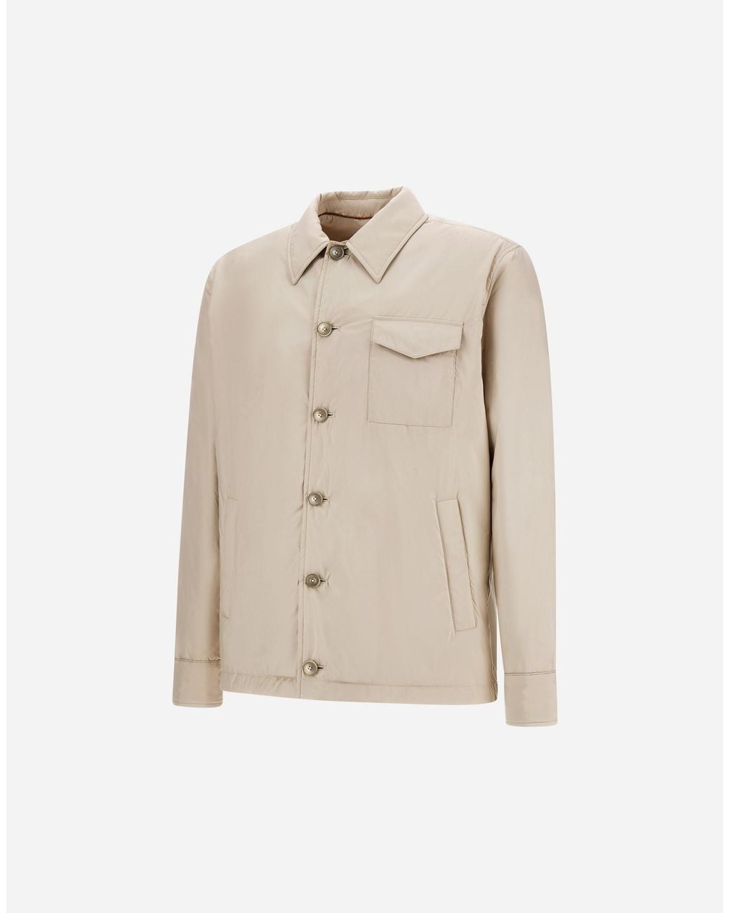 Herno Natural Resort Overshirt for men