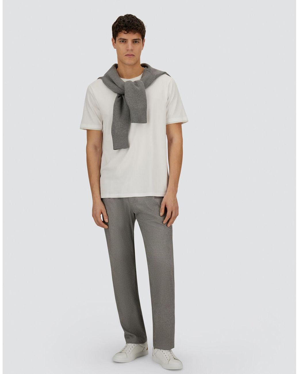 Herno White Resort T-Shirt for men