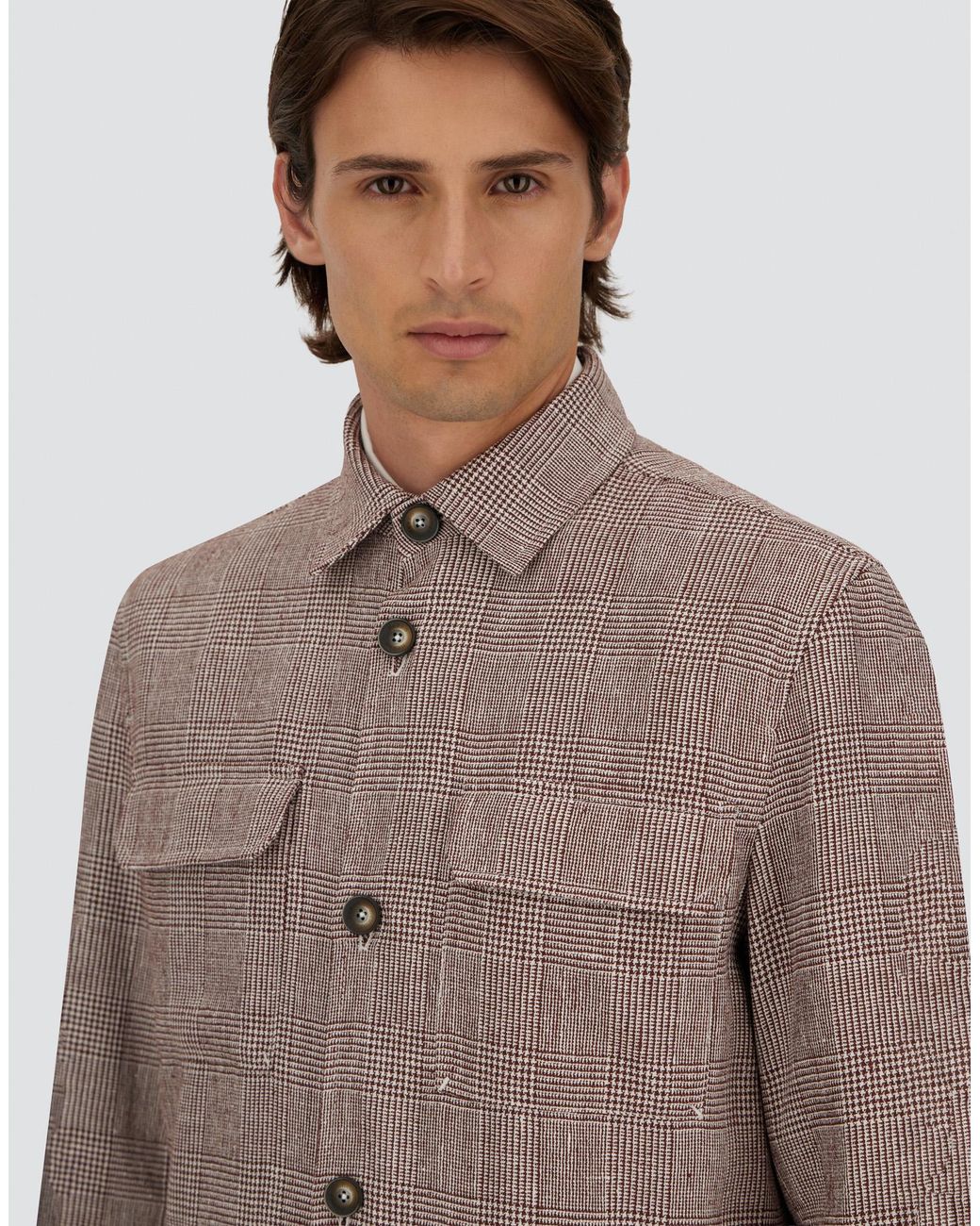 Herno Pink Field Jacket for men