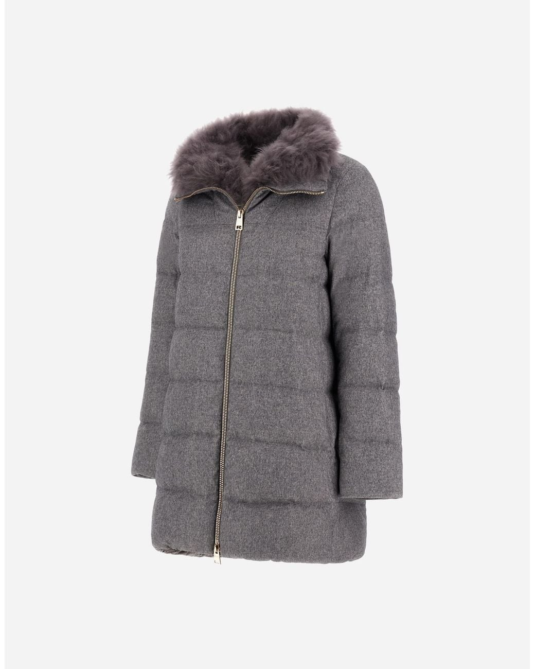 Herno Gray A-Shape Jacket