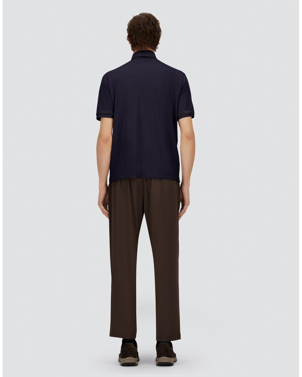 Herno Blue Resort Polo Shirt for men